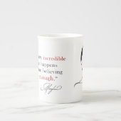 Duchess Meghan Markle Sie genug Angebot Porzellantasse (Vorderseite)