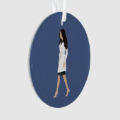 Duchess Meghan Sussex Royal Verlobung 2017 Ornament (Vorderseite)
