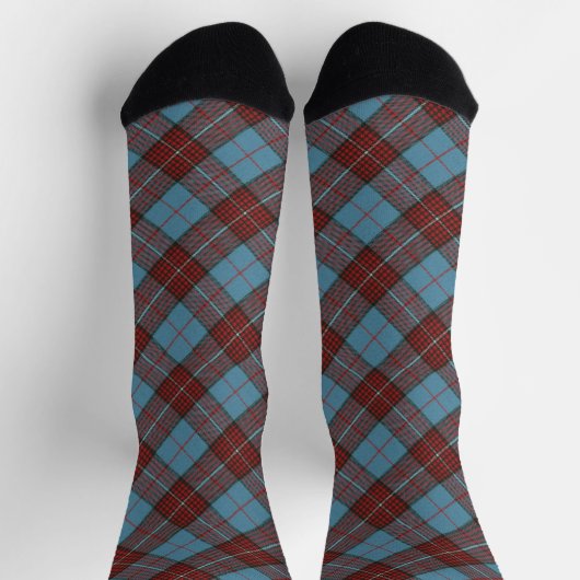 Duchess of Kent Modern Original Scottish Tartan Socken (Oben)