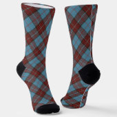 Duchess of Kent Modern Original Scottish Tartan Socken (Gewinkelt)