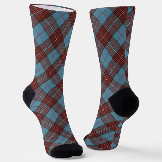 Duchess of Kent Modern Original Scottish Tartan Socken (Gewinkelt)