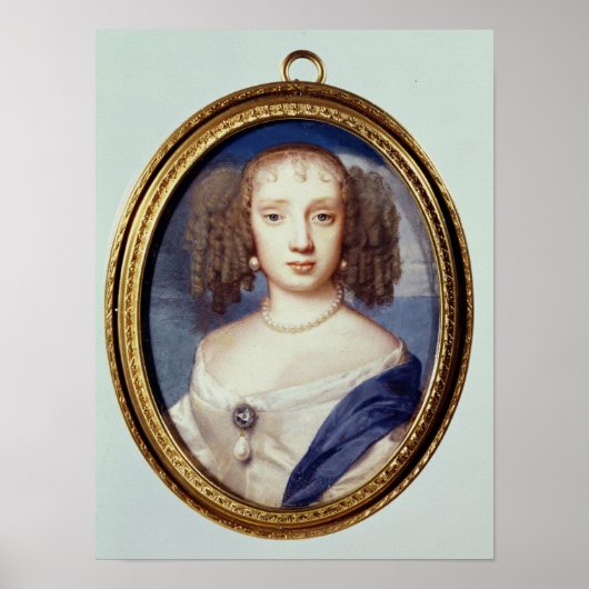 Duchess of Orleans, c.1665 Poster (Vorne)