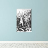 Duchies-Krieg Leinwanddruck (Insitu (Holzboden))