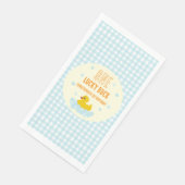 Duck 1. Geburtstag Napkins Serviette (Ecke)
