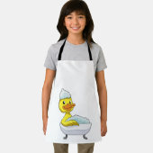 Duck am Baden mit Badewanne & Schaumbad Schürze (Insitu)