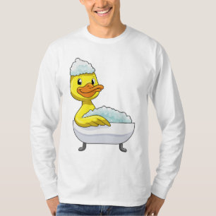 Duck am Baden mit Badewanne & Schaumbad T-Shirt