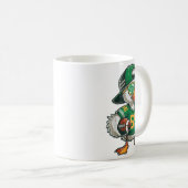 Duck American Football Sungles Cool Srts Men Boys Kaffeetasse (VorderseiteRechts)