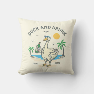 Duck and Drunk Kissen