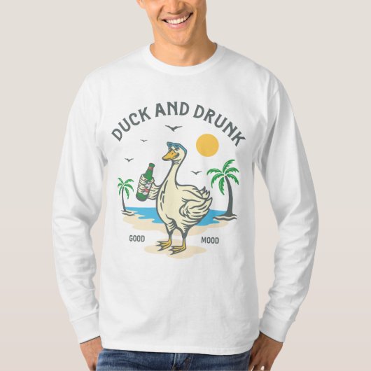 Duck and Drunk T-Shirt (Vorderseite)