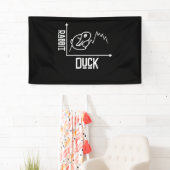 Duck And Rabbit Graph Mathematic Banner (Insitu)