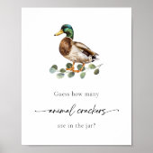 Duck Animal Crackers Baby Showspiel Poster (Vorne)