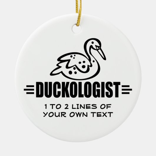 Duck anpassen keramikornament (Vorne)