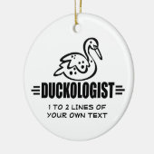 Duck anpassen keramikornament (Links)