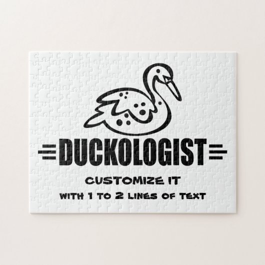 Duck anpassen puzzle (Horizontal)