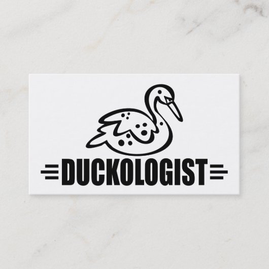 Duck anpassen visitenkarte (Vorderseite)