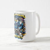 Duck around and find out duck coffee mug kaffeetasse (VorderseiteRechts)