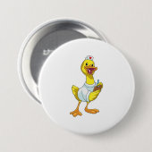 Duck as Nurse with Heart Button (Vorne & Hinten)