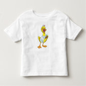 Duck as Nurse with Heart Kleinkind T-shirt (Vorderseite)