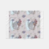 Duck Balloons Kinderzimmer Thema Baby Blanket Fleecedecke (Vorderseite (Horizontal))