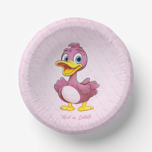 Duck Balloons Paper Bowl Pappteller (Vorderseite)