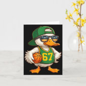 Duck Basketball 67 Gen Alpha Slang Srts Men Boys K Karte (Gelbe Blume)