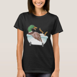Duck Bathe Bathtub T-Shirt