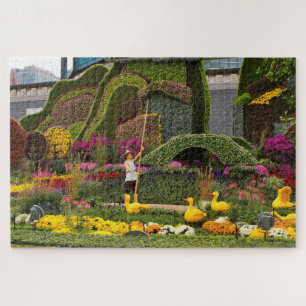 Duck Bauer Blumengestelle, Beijing, China Puzzle