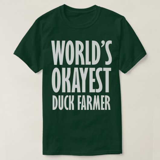 Duck Bauer World ist der schönste Funny T-Shirt (Design vorne)
