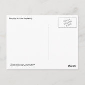 Duck Beauty Postcard Postkarte (Rückseite)