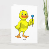 Duck bei Darts mit Dart Karte (Rückseite)