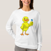 Duck bei Darts mit Dart T-Shirt (Vorderseite)