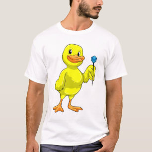 Duck bei Darts mit Dart T-Shirt