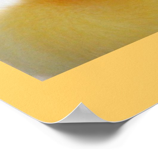 Duck Bird Animal Cute Chick Quack Poster (Ecke)