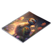 Duck Bird Animal Portrait Painting Wildlife Ponds Notizblock (Linke Seite)