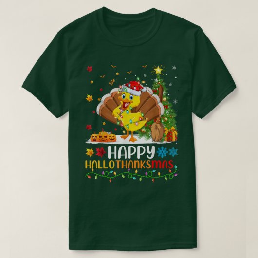 Duck Bird Lover Funny Happy Duck HelloDankeMas T-Shirt (Design vorne)