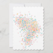 Duck Birthday Invitation • Little Duckling Party Einladung (Rückseite)