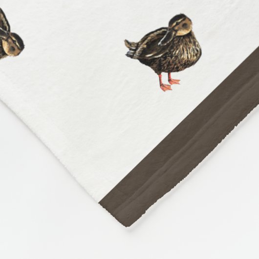 Duck Blanket Fleecedecke (Ecke)