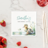 Duck Blue Boy Baby Duck Serviette (Beispiel)