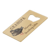 Duck Bottle Opener Geldbeutel Flaschenöffner (Rückseite Schrägansicht)
