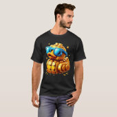 Duck Builder Block Construction Master Gold Sungla T-Shirt (Vorne ganz)