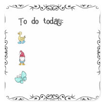 Duck Bullet Journal oder Planner Square Sticker