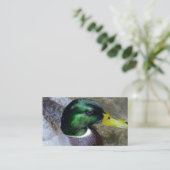 Duck Business Cards Visitenkarte (Stehend Vorderseite)