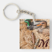Duck Call Mallard Drake Hunting Hunters Key Chain Schlüsselanhänger (Vorderseite)