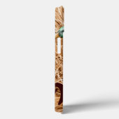 Duck Call Mallard Draunting Monogram IPAD Case (Rückseite / Rechts)