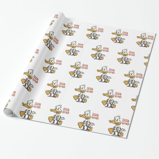 Duck-Cartoon-Klinge Choose Background | Geschenkpapier (Ungerollt)