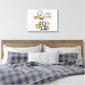 Duck-Cartoon-Klinge Choose Background | Leinwanddruck (Insitu (Schlafzimmer))