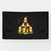 Duck Christmas Tree Banner (Horizontal)