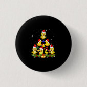 Duck Christmas Tree Button (Vorderseite)