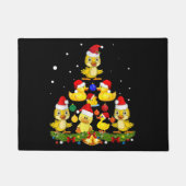 Duck Christmas Tree Fußmatte (Vorderseite)