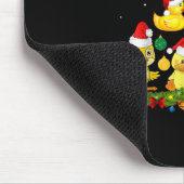 Duck Christmas Tree Mousepad (Ecke)
